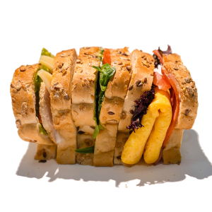 Omelette Cheese In Croissant