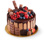 Candy Topped Chocolate