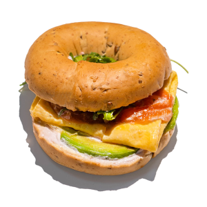 Omelette Cheese In Croissant