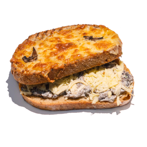 Omelette Cheese In Croissant