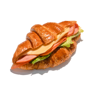 Smoked Salmon with Soft Cheese Baguette